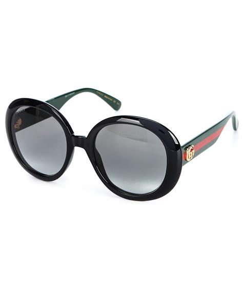 gucci sunglasses ladies round|Gucci 55mm round sunglasses.